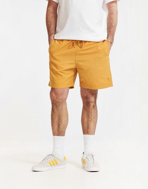 Carhartt WIP Chase Bañador tipo bóxer - Rayo de sol/Oro