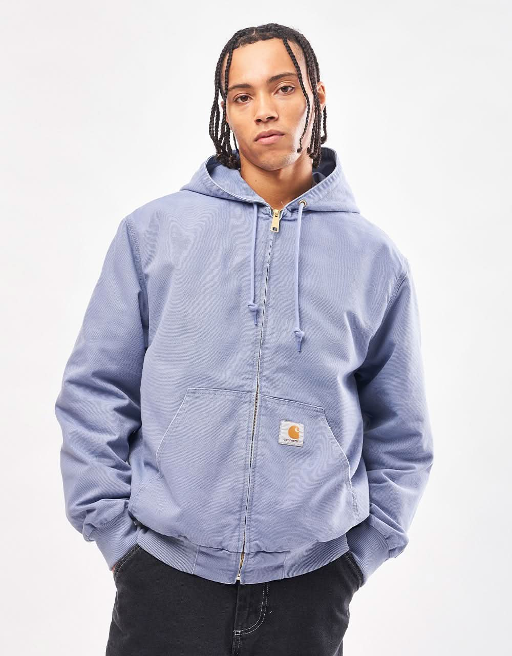 Carhartt WIP Active Jacket - Bay Blue (Aged Canvas)