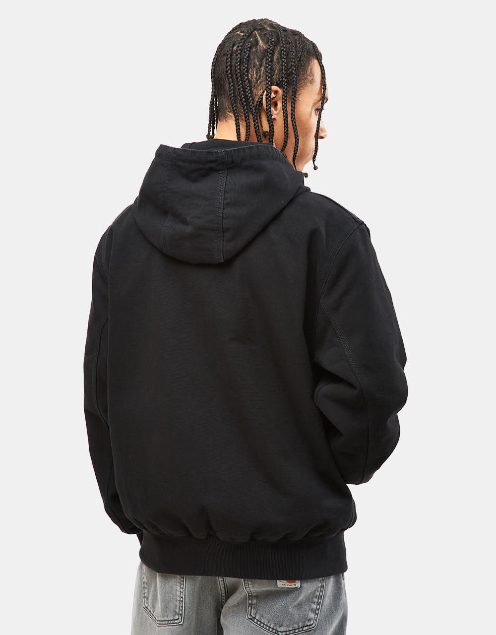 Carhartt WIP Active Jacket - Black (Aged Canvas)