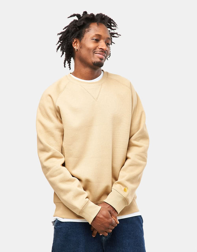 Carhartt WIP Chase Sweatshirt - Sable/Gold