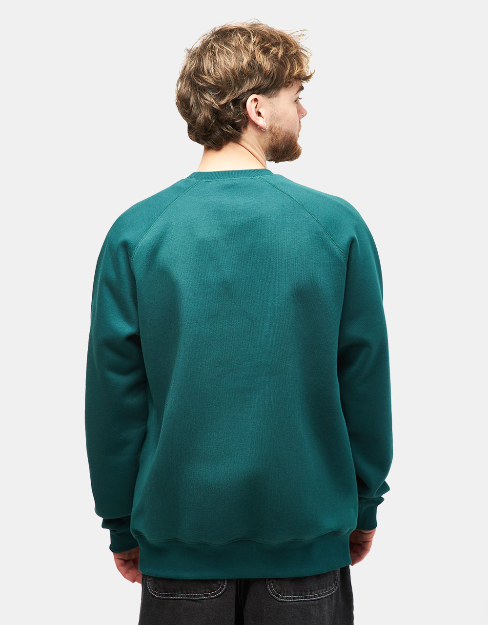 Carhartt WIP Chase Sweatshirt - Chervil/Gold