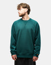 Carhartt WIP Chase Sweatshirt - Chervil/Gold