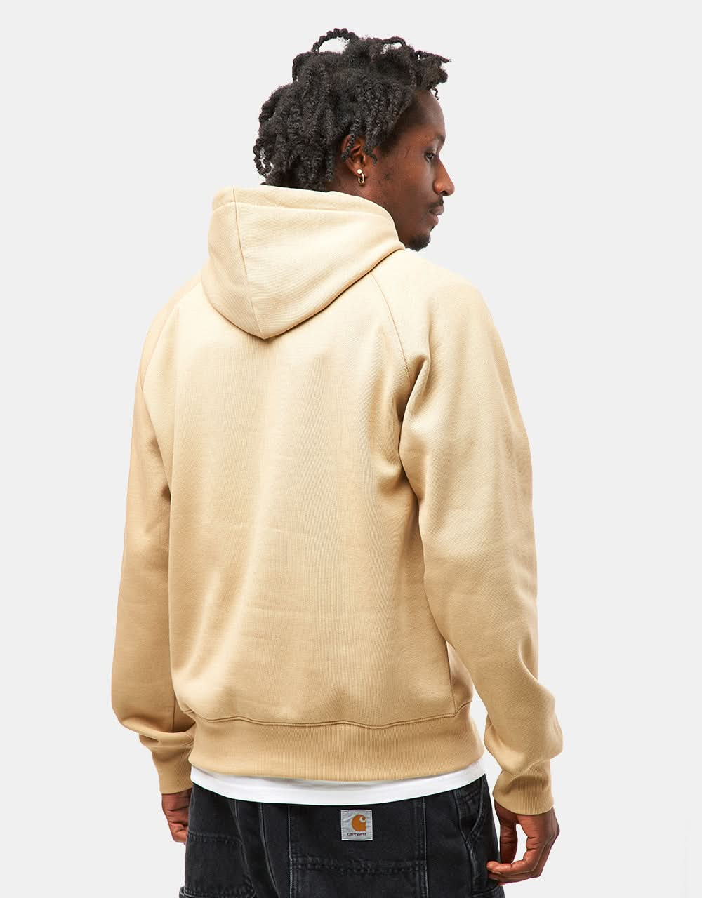 Carhartt WIP Hooded Chase Sweatshirt - Sable/Gold