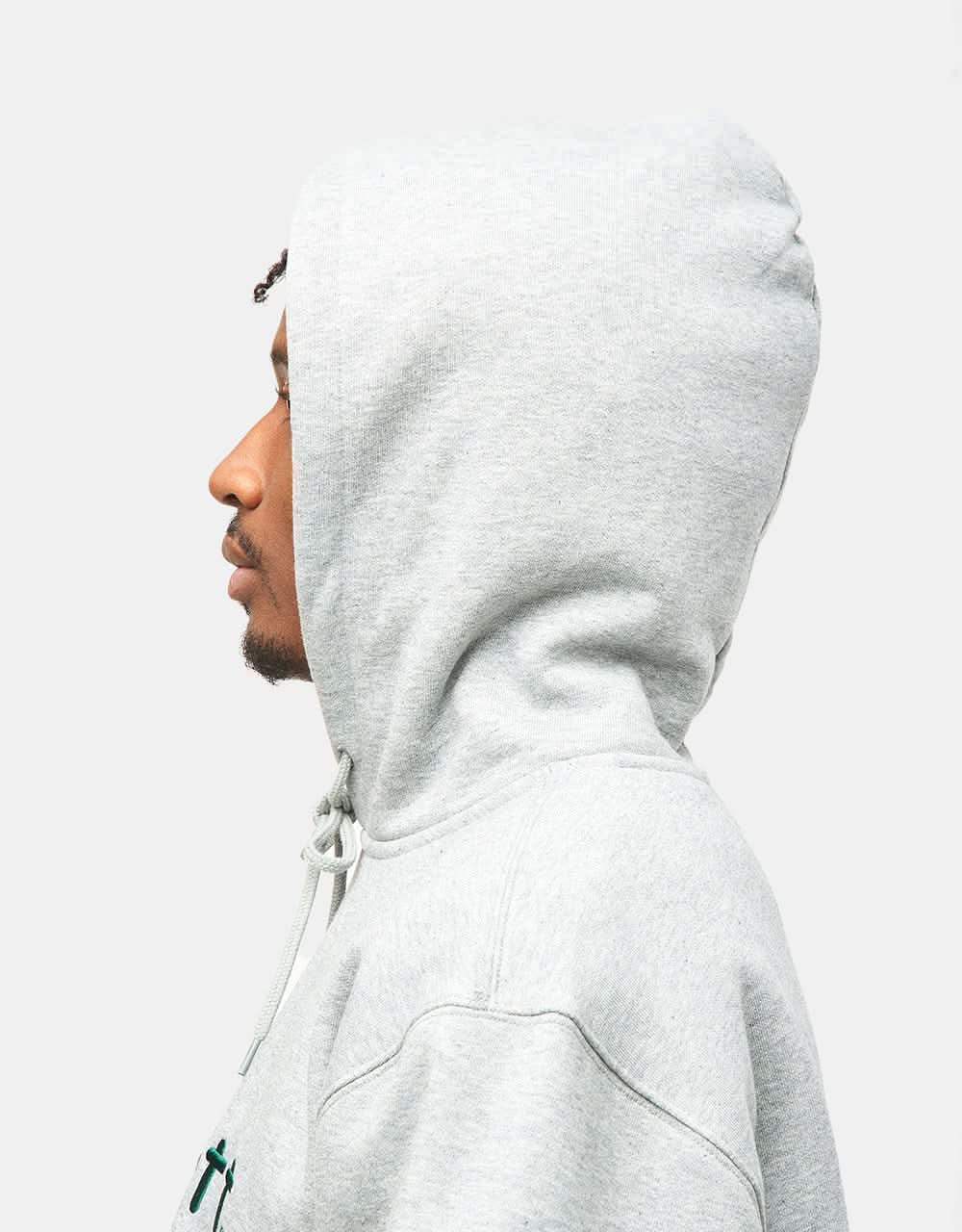 Carhartt WIP Hooded Carhartt Sweatshirt - Grey Heather/Chervil