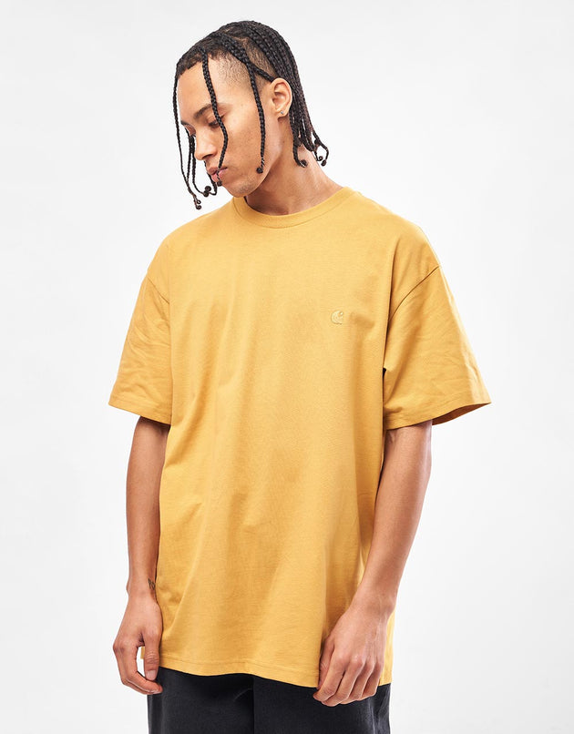 T-shirt Carhartt WIP Chase - Sunray/Oro 