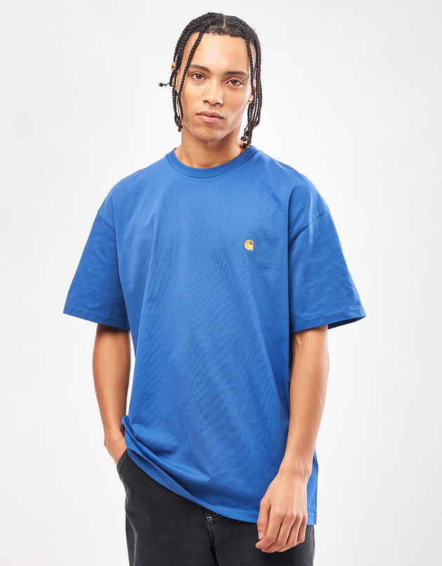 T-shirt Carhartt WIP Chase - Acapulco/Or 