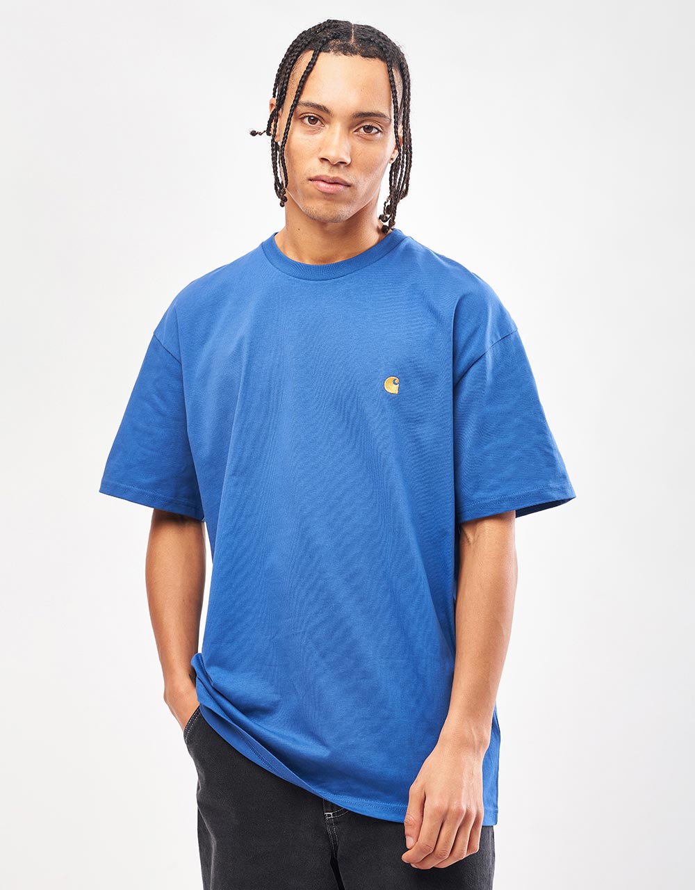 Carhartt WIP Chase T-Shirt – Acapulco/Gold