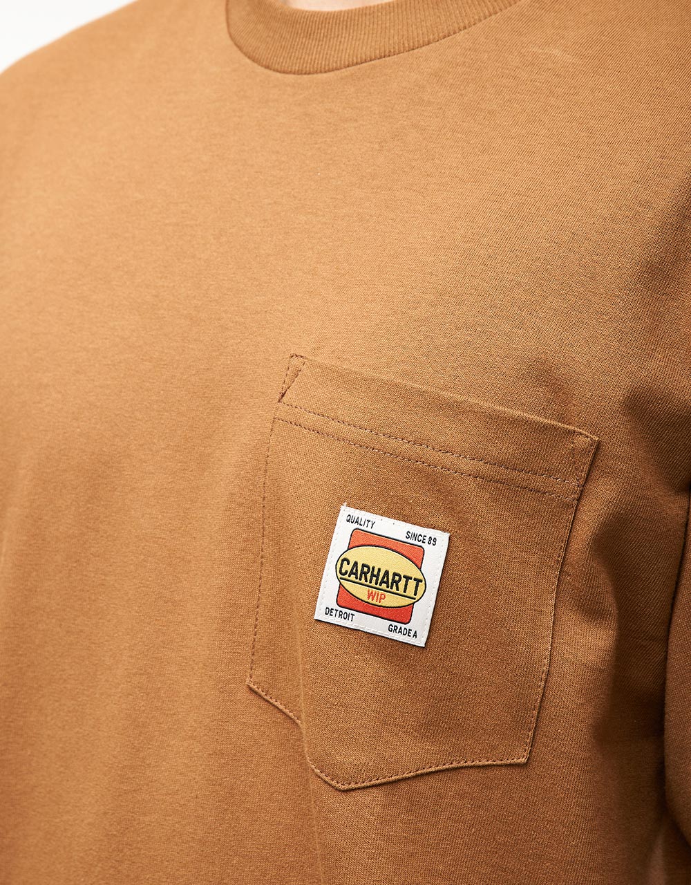 Tričko Carhartt WIP Field Pocket - Hamilton Brown 