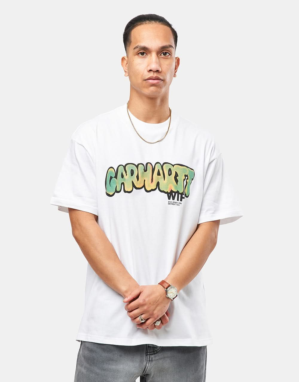 Carhartt WIP Drip T-Shirt - White