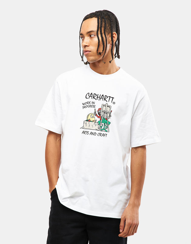 T-shirt Carhartt WIP Art Supply - bianca