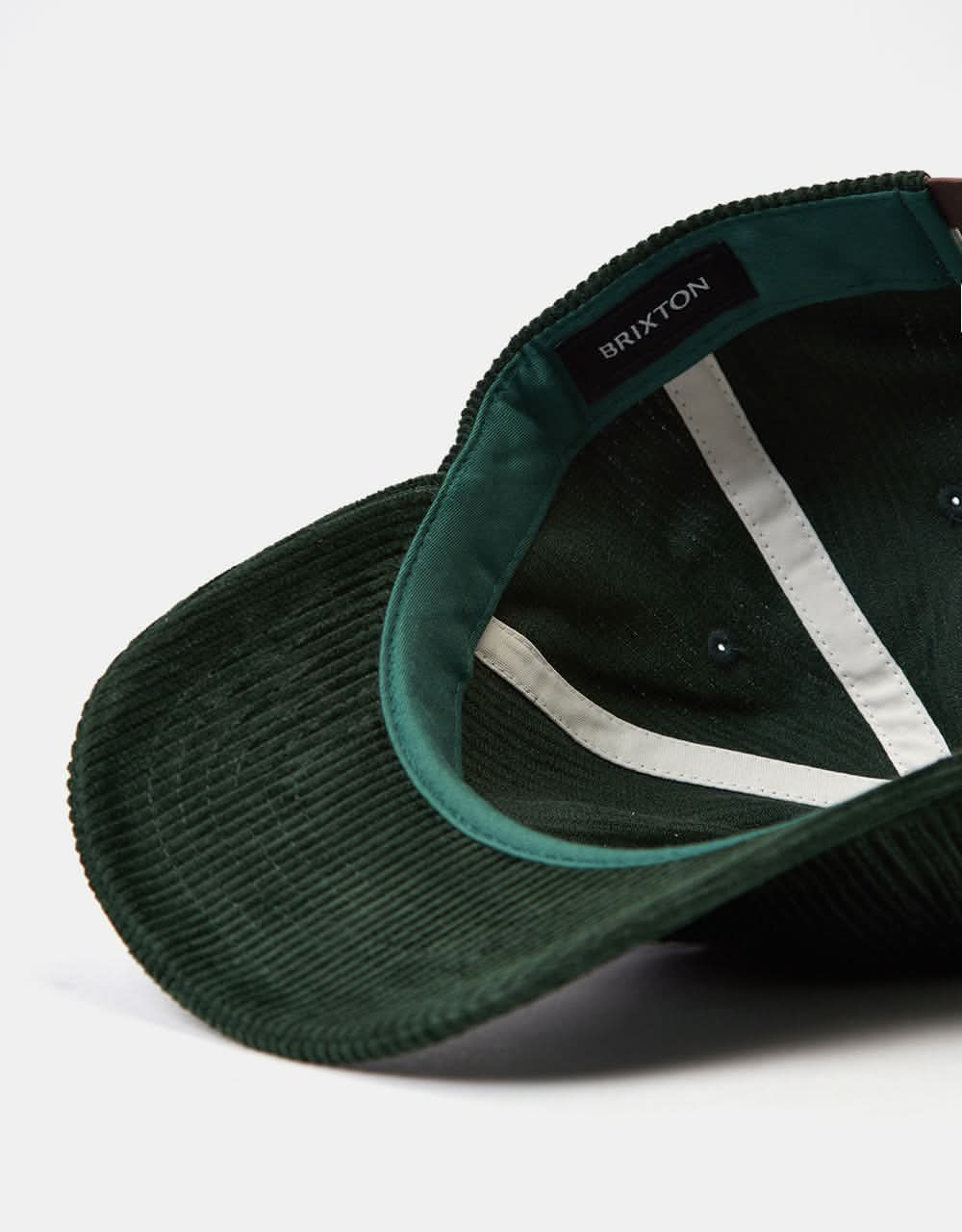 Brixton Big B Medium Profile Cap - Emerald Cord