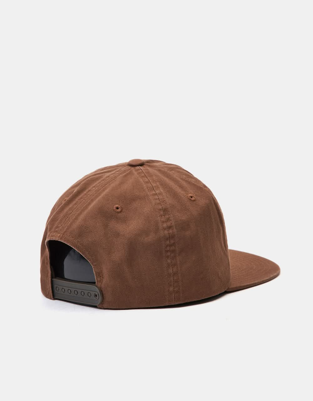 Brixton Sol High Profile Snapback Cap - Brown Sol Wash