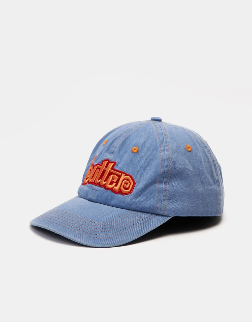 Butter Goods Swirl 6 Panel Cap - Washed Slate