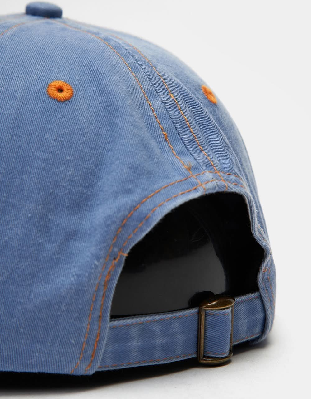 Butter Goods Swirl 6 Panel Cap - Washed Slate