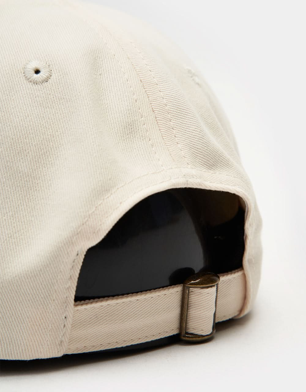 Butter Goods Big Apple 6 Panel Cap - Natural/Slate