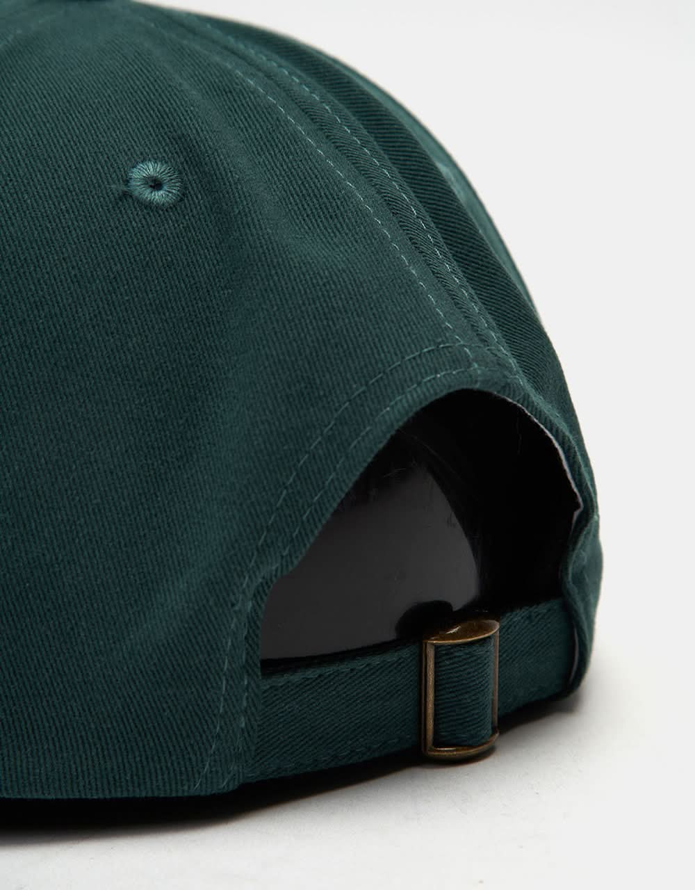 Butter Goods Big Apple 6 Panel Cap - Forest/Brown