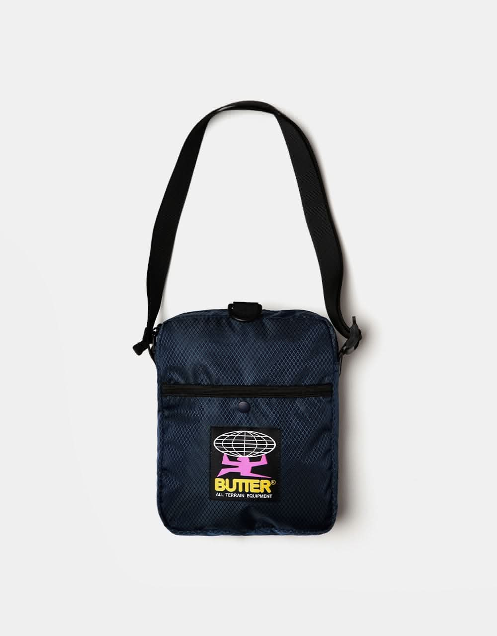 Butter Goods Ripstop Side Bag - Navy