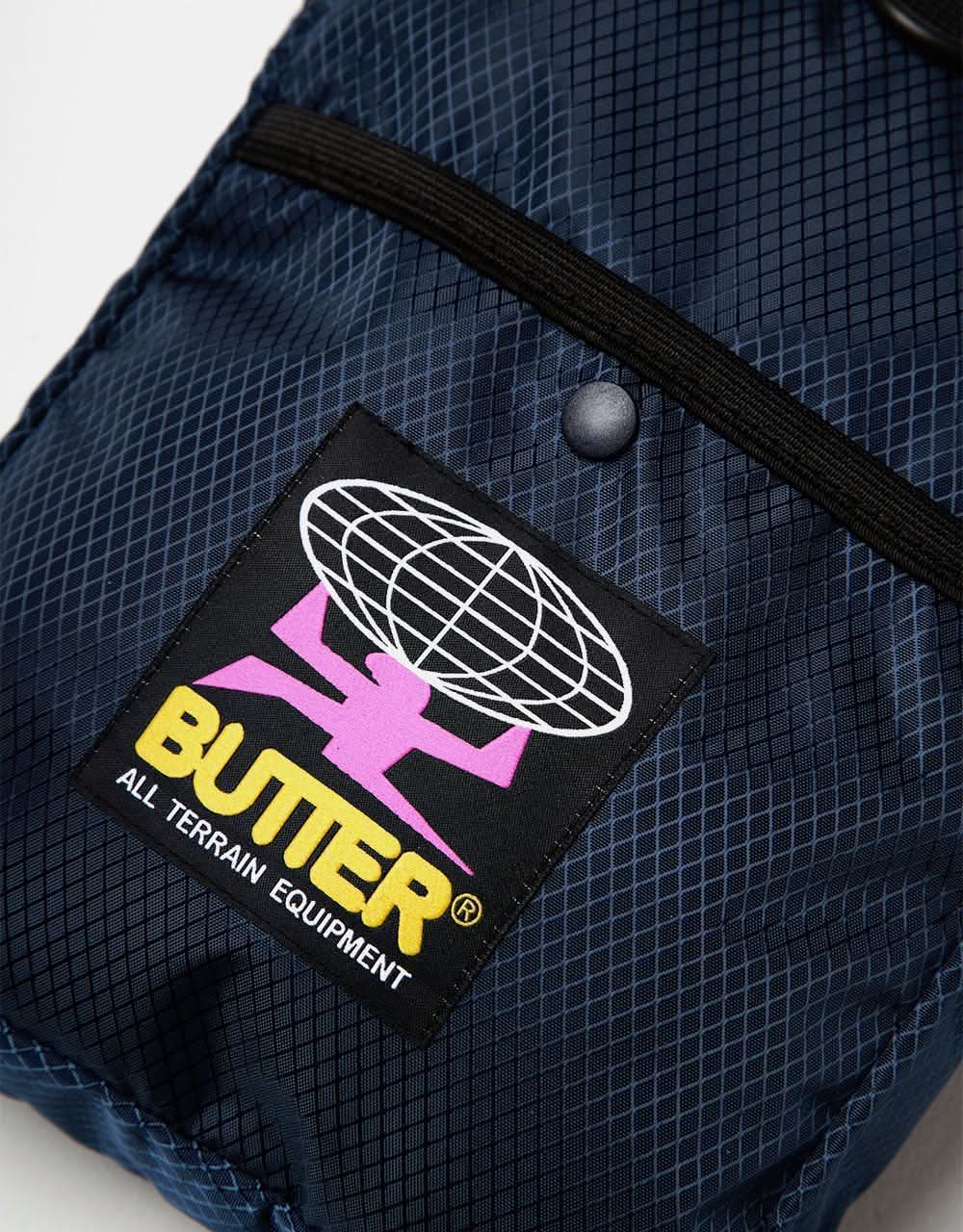 Butter Goods Ripstop Side Bag - Navy