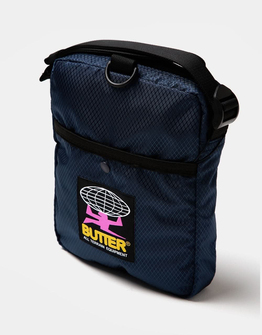 Butter Goods Ripstop Side Bag - Navy