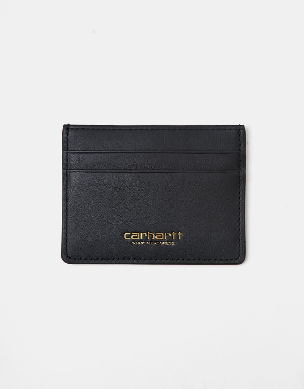 Carhartt WIP Vegas Cardholder - Black/Gold