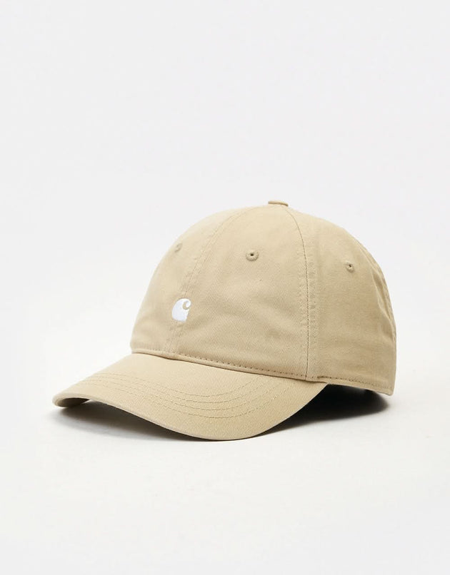 Casquette Carhartt WIP Madison Logo - Béryl/Blanc