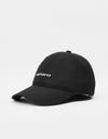 Carhartt WIP Canvas Script Cap - Black/White