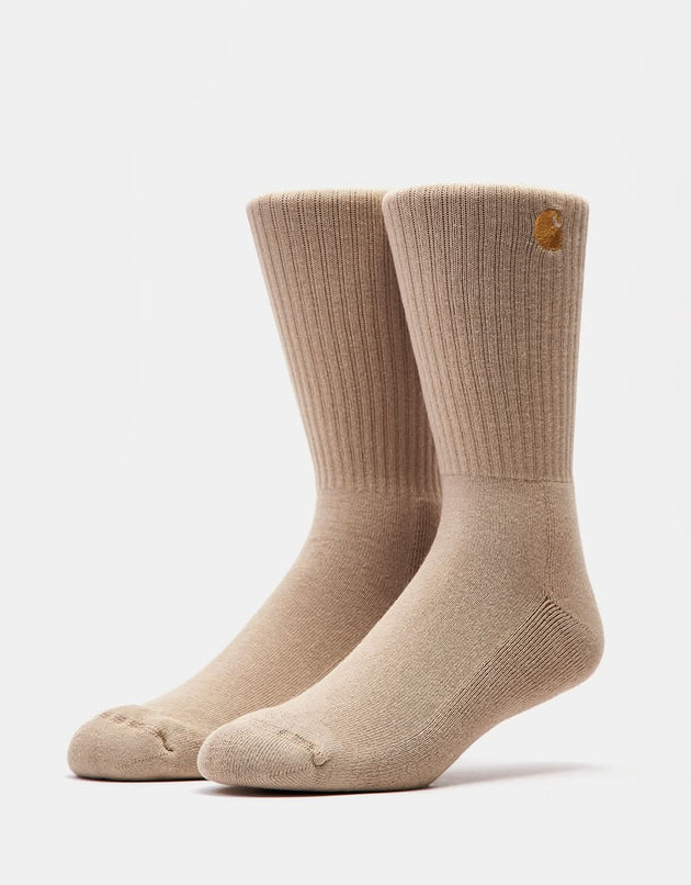 Carhartt WIP Chase Socks - Sable/Gold