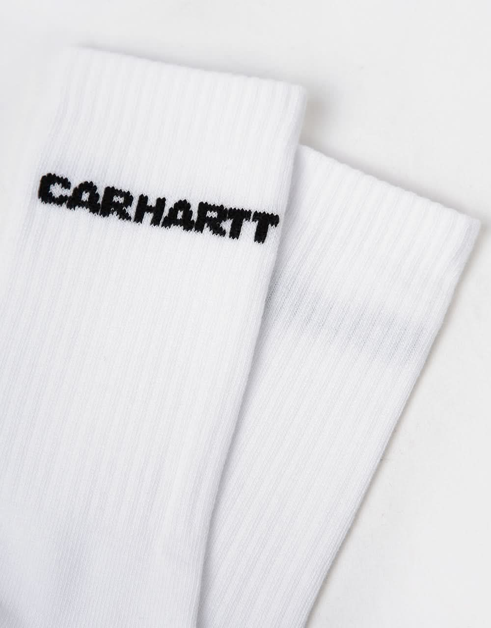 Carhartt WIP Link Socks - White/Black