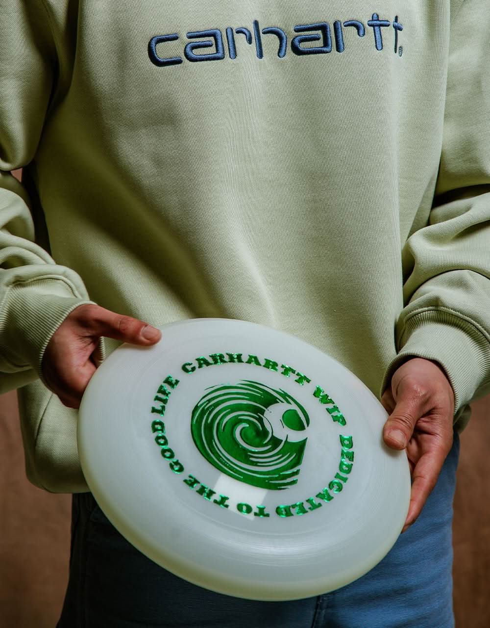 Carhartt WIP Mist Frisbee - Glow in The Dark/Chervil