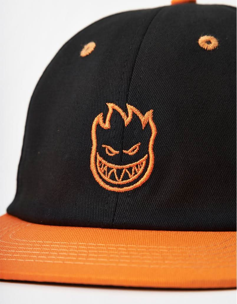 Spitfire Lil' Bighead Strapback Cap - Black/Orange