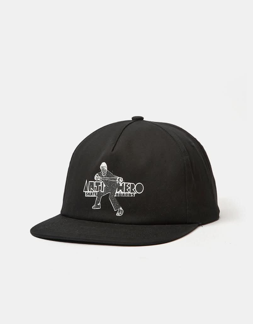 Anti Hero Slingshot Snapback Cap - Black