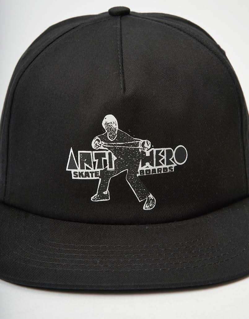 Anti Hero Slingshot Snapback Cap - Black