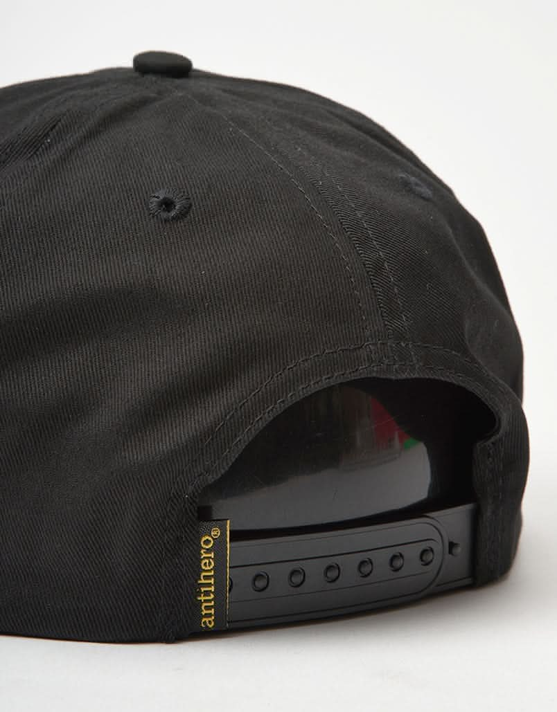 Anti Hero Slingshot Snapback Cap - Black