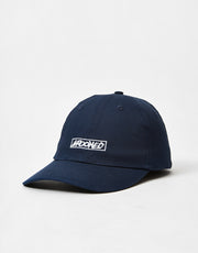 Kšiltovka Krooked Moonsmile Script Strapback - Navy/Bílá