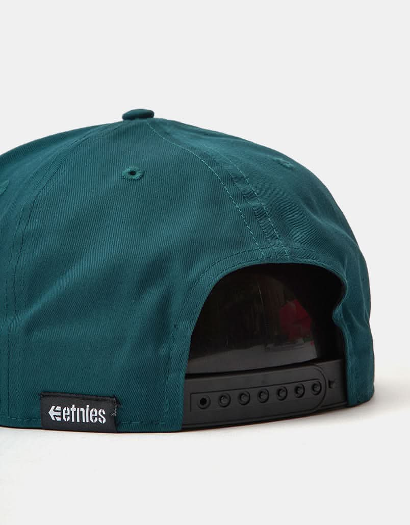 Etnies Icon Snapback Cap - Teal