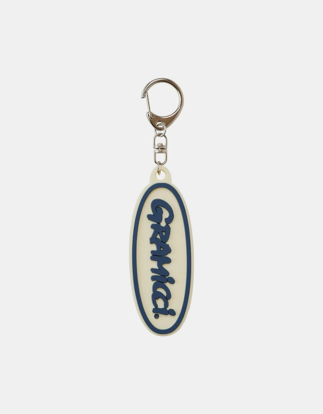 Gramicci Oval Key Ring - Off White