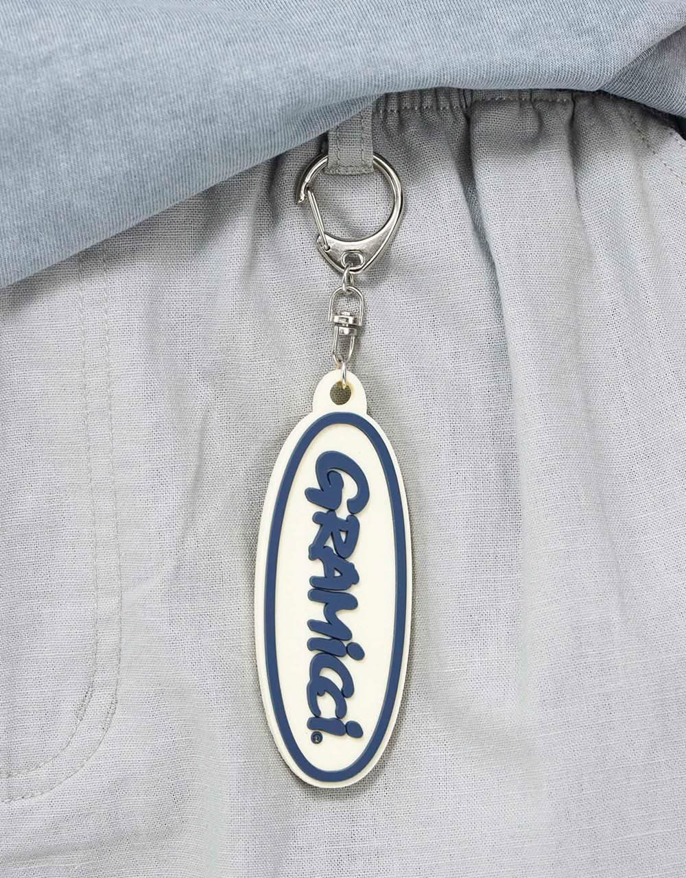 Gramicci Oval Key Ring - Off White