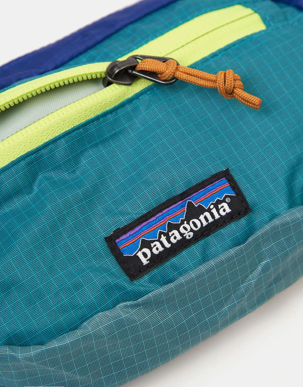 Patagonia Ultralight Black Hole Mini Hip Pack - Patchwork: Subtidal Blue