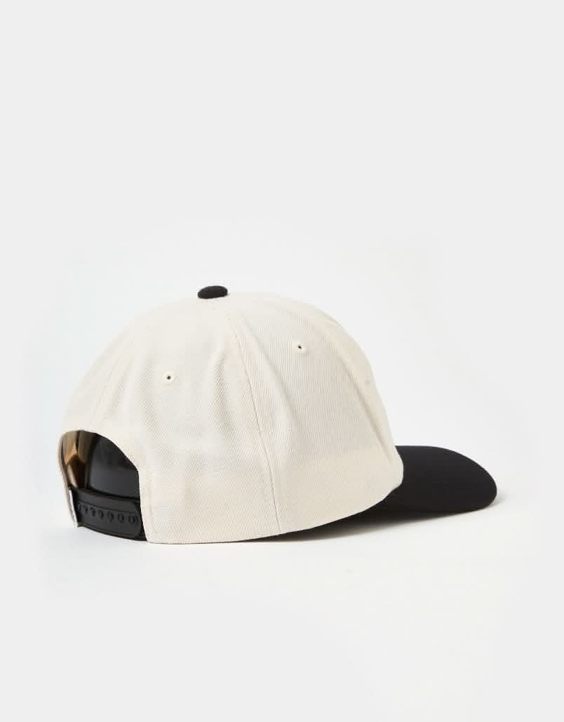 Obey Chaos 6 Panel Classic Snapback Cap - Cream Multi