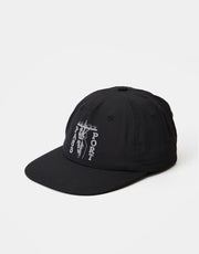 Gorra de trabajador Pass Port Line Worx RPET - Negro