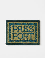 Pass Port Invasive Logo Patch – Grün