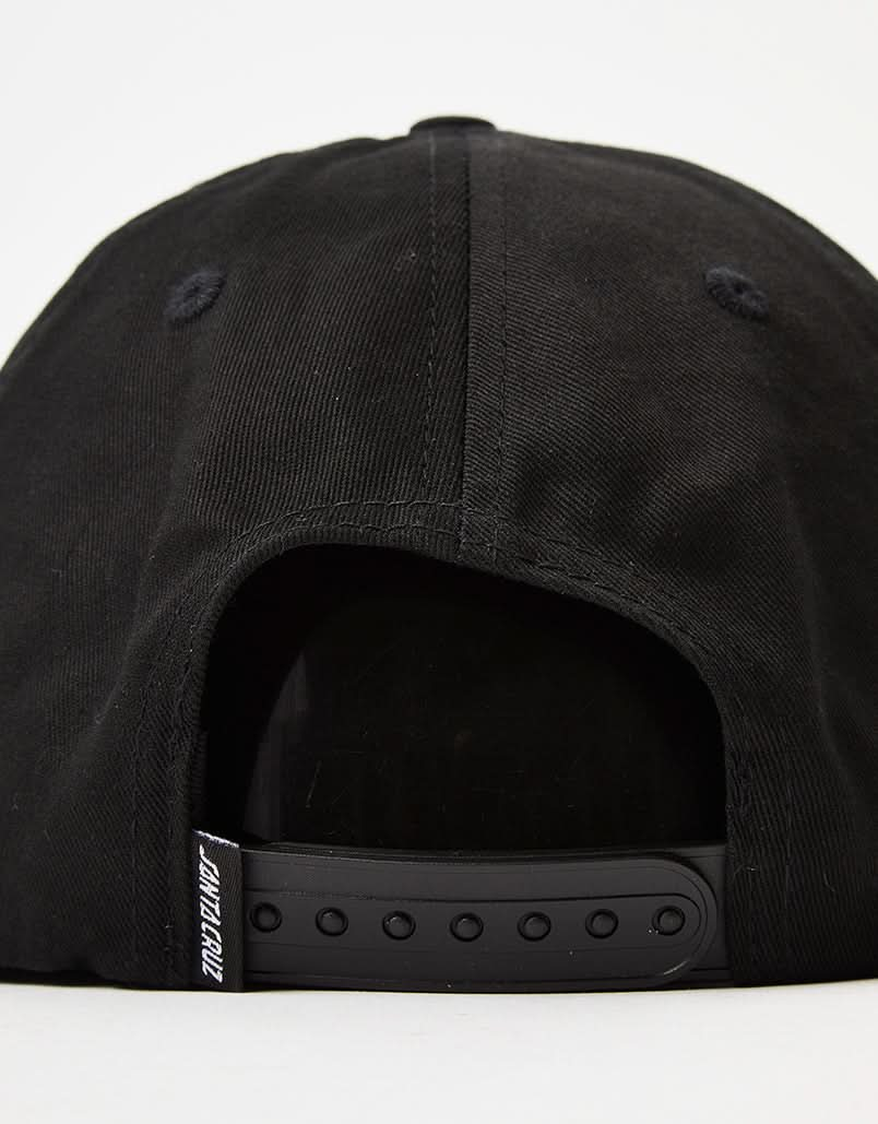 Gorra Snapback Santa Cruz Melting Hand - Negro