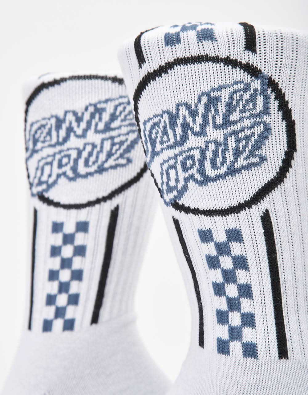 Santa Cruz Breaker Opus Dot Sock - White