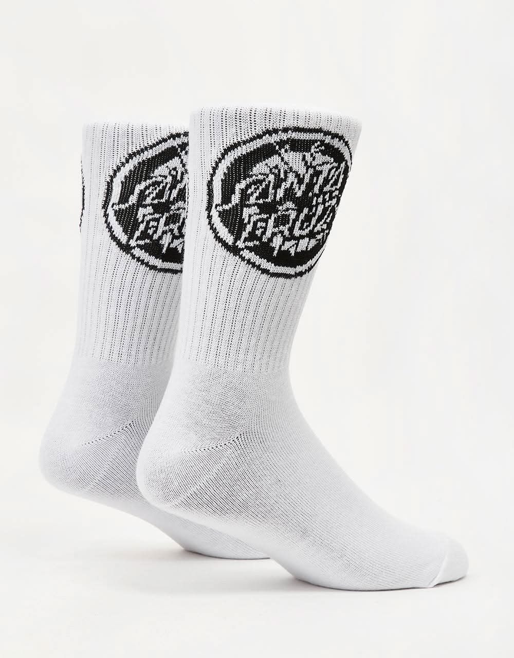 Santa Cruz Rob Target Socken – Weiß