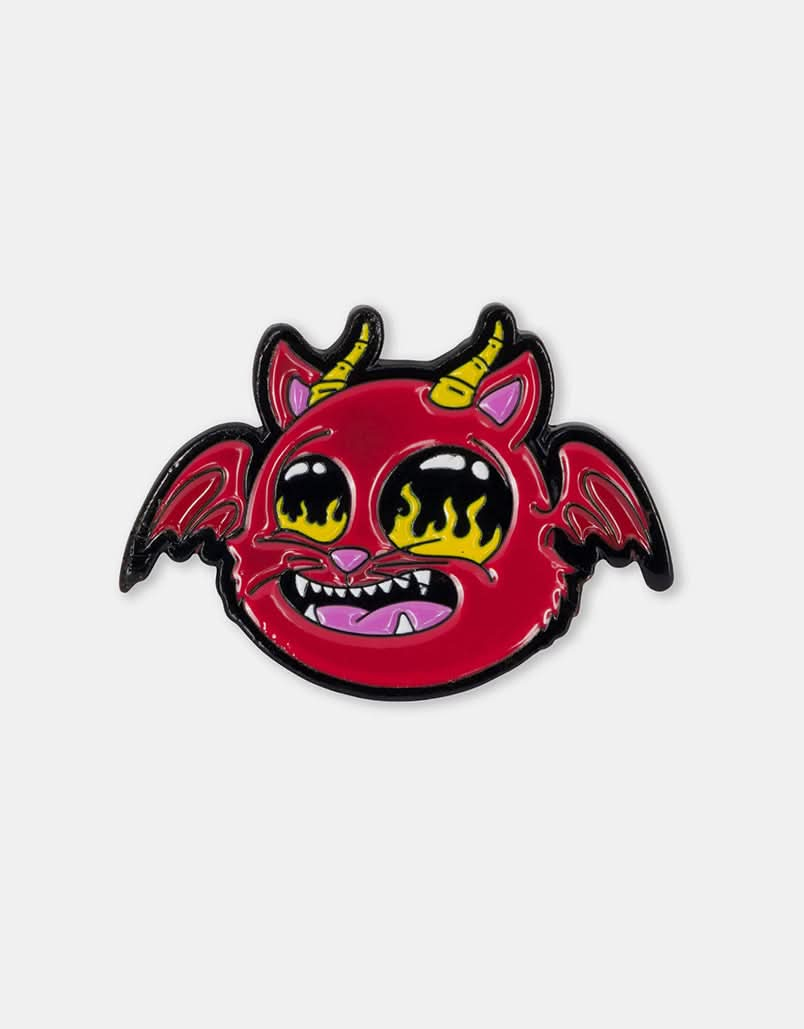 Pin del monstruo del diablo de RIPNDIP - Multicolor