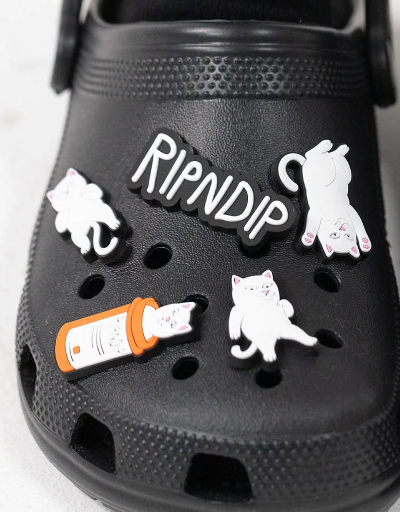 RIPNDIP Nerm Pills Schuhanhänger, 4er-Pack – Mehrfarbig