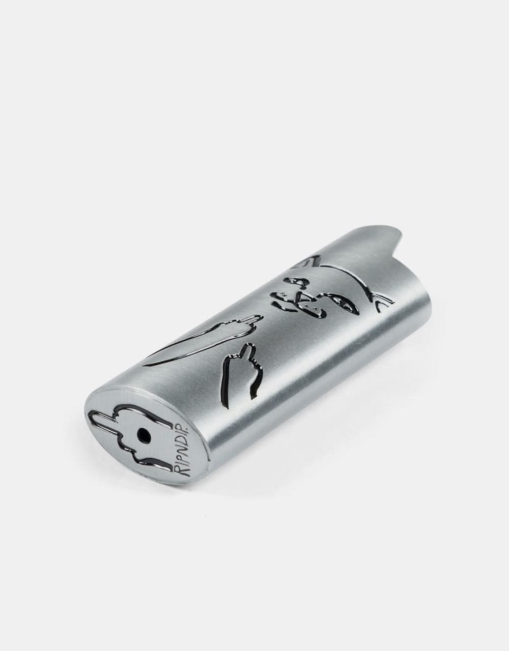 RIPNDIP Lord Nermal Lighter Cover - Silver