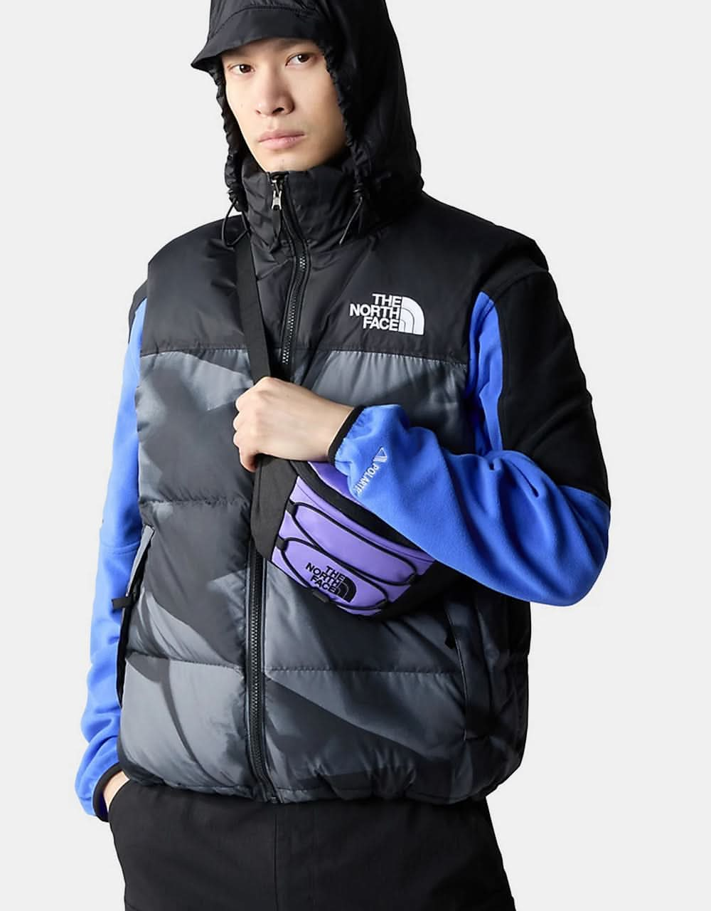 The North Face Jester Lumbar Crossbody Bag - Optic Violet/TNF Black