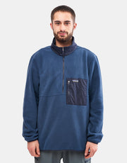 Patagonia Microdini 1/2 Zip Pullover in pile - Tidepool Blu