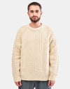 Patagonia Recycled Wool-Blend Cable Knit Sweater - Natural